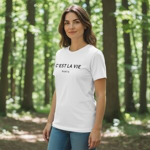 C’EST LA VIE PARIS Tee - Sz L